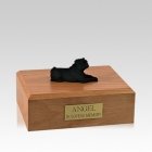 Pug Black Resting Medium Dog Urn