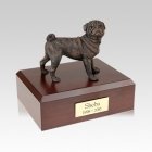 Pug Bronze Medium Dog Urn