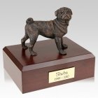 Pug Bronze X Large Dog Urn