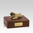 Pug Fawn Laying Medium Dog Urn