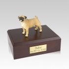 Pug Standing Medium Dog Urn