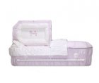 Purple Princess Mini Child Casket