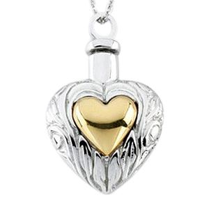 Dual Heart Keepsake Pendant