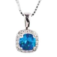 Radiant Blue Topaz Keepsake Jewelry