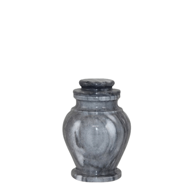 Rainy Marble Keepsake Urn