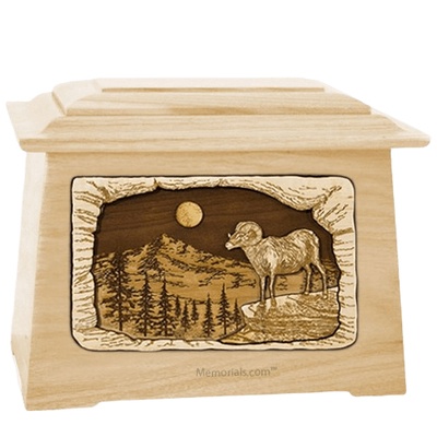 Ram Maple Aristocrat Cremation Urn