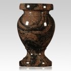 Red Aurora Granite Vase