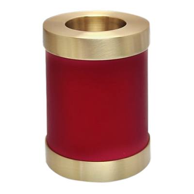 Red Candle Pet Cremation Urn