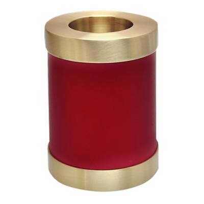 Red Candle Pet Keepsake Cremation Urn