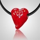 Red Heart Pet Cremation Pendant