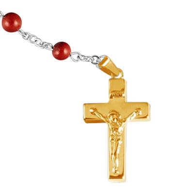 Redstone Gold Cremation Rosary