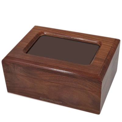 Reflection Photo Pet Small Cremation Urn 