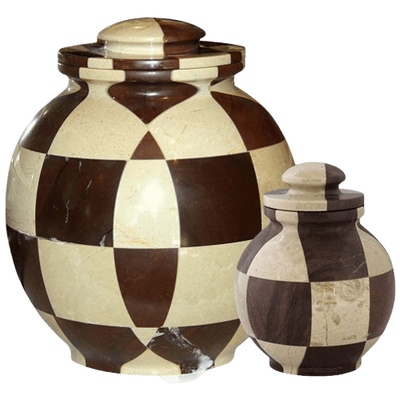 Renaissance Marble Cremation Urns