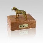 Rhodesian Ridgeback Standing Small Dog Urn