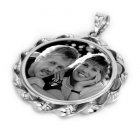 Ribbon Silver Etched Jewelry