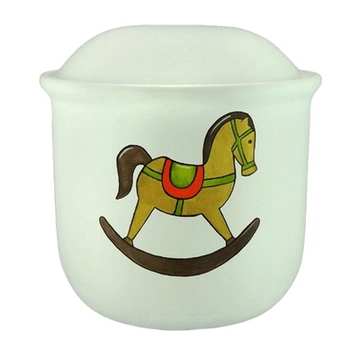 Rocking Horse Child Urn