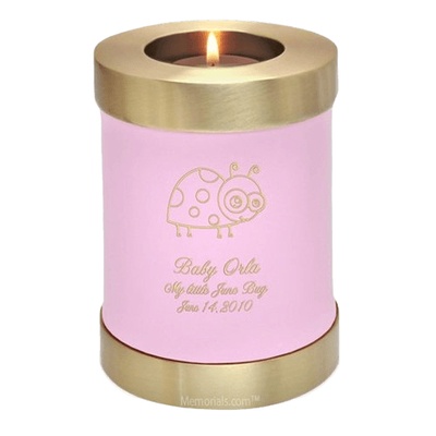 Rose Child Candle Cremation Urn