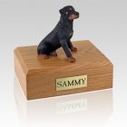 Rottweiler Sitting Dog Urns