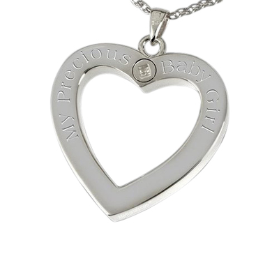 Royal Heart Cremation Pendant III