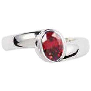Ruby Serpentine Cremation Ring