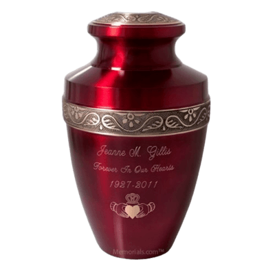 Ruby Metal Cremation Urn