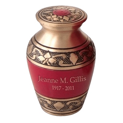 Rufescent Keepsake Urn