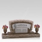 Rustic Cemetery Grave Headstone