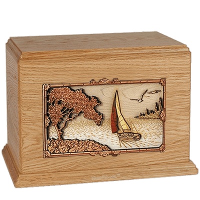 Sailing Oak Companion Urn