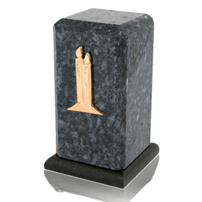 Stylus Blue Pearl Granite Cremation Urn