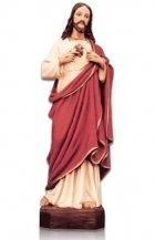 Sacred Heart of Jesus Large Fiberglass Statues