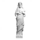 Sacred Heart Of Jesus Marble Statue VII