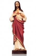 Sacred Heart of Jesus Medium Fiberglass Statues