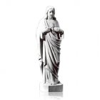 Sacred Heart of Jesus Medium Marble Statues