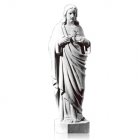 Sacred Heart of Jesus X Large Marble Statues
