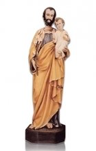 Saint Joseph with Child Large Fiberglass Statues