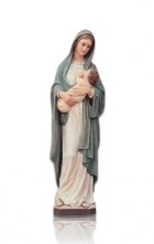 Saint Lady with Child Small Fiberglass Statues