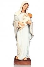 Saint Lady with Child X Large Fiberglass Statues