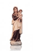 Saint Lourdes with Child Small Fiberglass Statues 