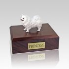 Samoyed Standing Medium Dog Urn