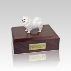 Samoyed Standing Small Dog Urn