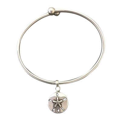 Sand Dollar Ash Cremation Bracelet