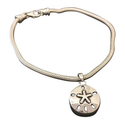 Sand Dollar Cremation Bracelet