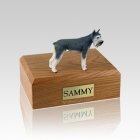 Schnauzer Giant Gray Medium Dog Urn