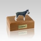 Schnauzer Giant Gray Small Dog Urn