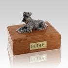 Schnauzer Silver Dog Urns