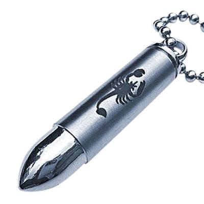 Scorpion Bullet Cremation Keychain