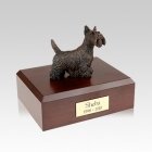 Scottish Terrier Bronze Medium Dog Urn