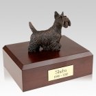 Scottish Terrier Bronze X Large Dog Urn