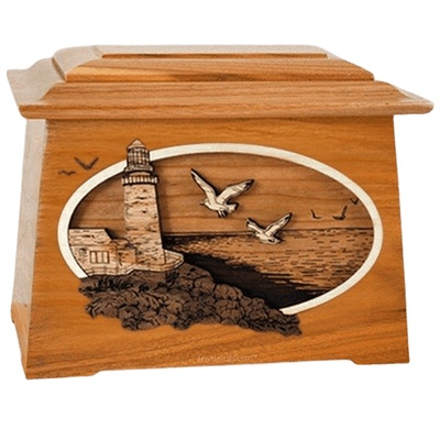 Sea Coast Mahogany Aristocrat Cremation Urn