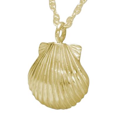 Seashell Nature Keepsake Pendant II